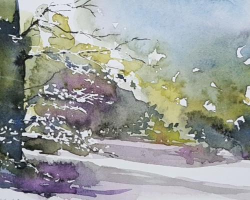 Tableau Sophie Parage - Chemin