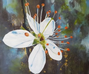 Tableau Sophie Parage - Fleur printemps