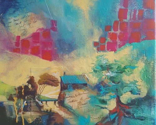 Sophie Parage artiste peintre - La part de rouge