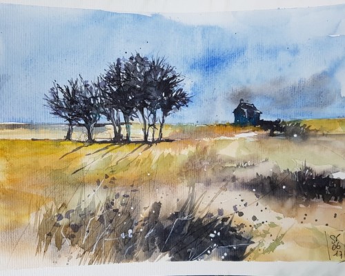 Tableau Sophie Parage - Landes