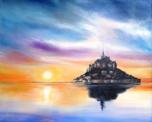Tableau Sophie Parage - Mont Saint Michel