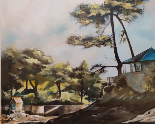 Tableau Sophie Parage - Port de Mer