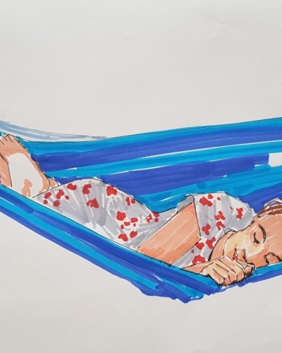 Tableau Sophie Parage - Repos