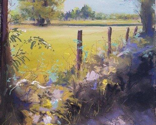 Tableau Sophie Parage - Soleil sur Pleslin