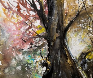 Tableau Sophie Parage - Arbre d'hiver